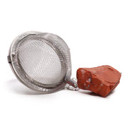 Raw Crystal Gemstone Tea Strainer - Red Jasper