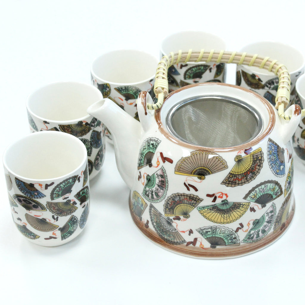 Chinese Teapot Set - Six Cups